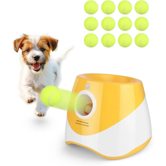 Ball Launcher For Dogs With 12 Tennis Ball， Ball Launcher, Dog Toys